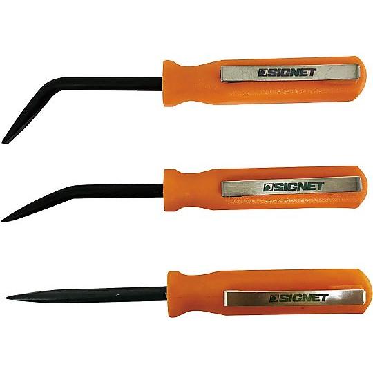 クリップ付 3点組 ポケットプライバーセット 全長125mm SIGNET 46228 (69-8589-69)