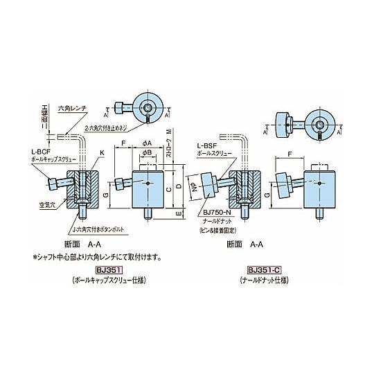 ナチュラルサポーター ナチュラルサポーター シリンダータイプ BJ351 ナールドナット仕様 BJ351-08001C_2