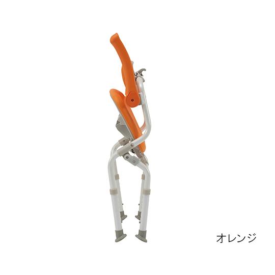 シャワーチェアミドルSPおりたたみN ユクリア ワンタッチ開閉 あり モカブラウン PN-L41821BR_1