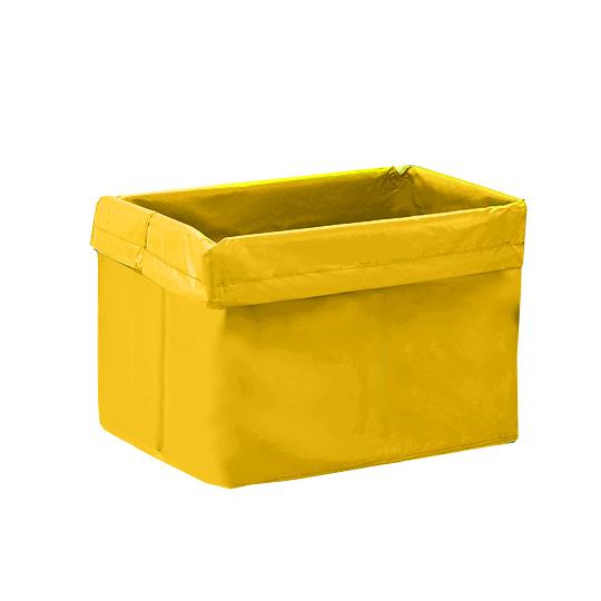 アズワン リネンカート 台車型 交換用袋 イエロー (7-3447-12)