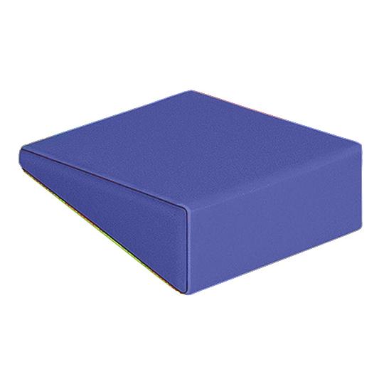 高田ベッド エックスピロー 三角 ライトブルー TB-77C-182 (7-3719-06)