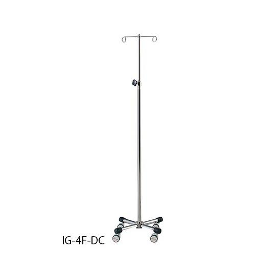 アズワン すいすい快適ガードル台 ゴミ除けキャスター仕様 4輪キャスター IG-4F-DC (7-4480-02)