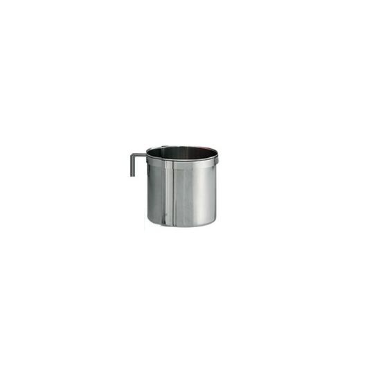汚物缶セット 救急カートオプション Φ180×180mm アズワン (7-4513-04)