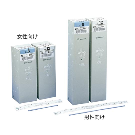 ネラトンカテーテル 自己導尿タイプ 女性向き 弾性 12Fr Φ4.0mm 1箱 50本入 医療機器認証取得済