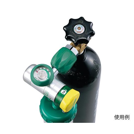 フロージェントルプラス G型 酸素流量調整器 ボンベ用 0〜10L/min 小池