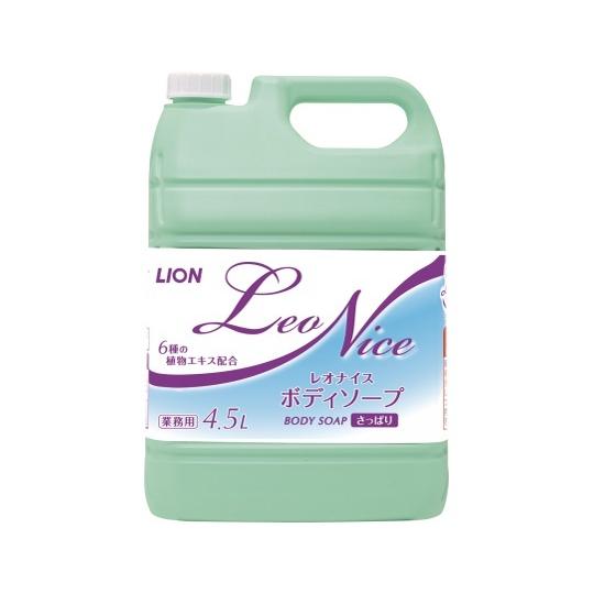 レオナイス さっぱりボディソープ 4.5L×3入 ライオンハイジーン 14903301221781 (7-5067-11)