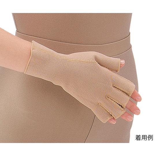 弾性スリーブ アックス ブラウン 圧迫圧2 XS ユコー LE5060-1-2 医療機器認証取得済 (7-6802-01)