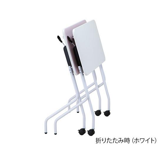 折りたたみ採血台 ホワイト 800×450×750 アズワン (7-6825-01)_1