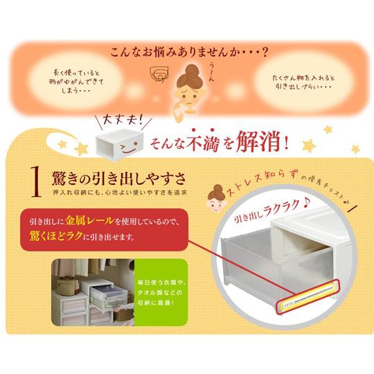 440×740×300mm引き出し式収納ケース 3個 エスコ EA506L-38BA (78-0191-16)