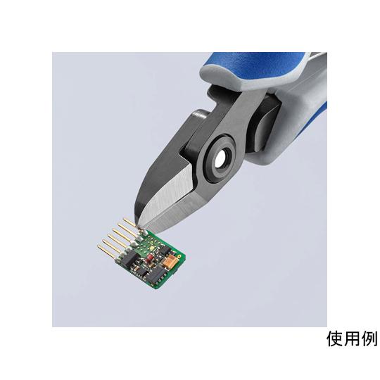 125mm 精密用ニッパー グリップ・バネ付 KNIPEX EA535KG-4 (78-0228-29)
