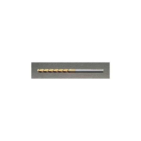 7.5x200mm ロングドリル Tin coat・Co-HSS エスコ EA824NN-7.5 (78-0670-89)