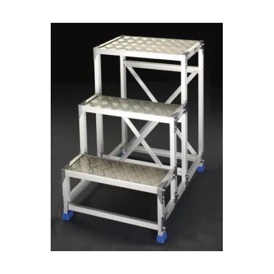 600x400mm/0.9m/3段 作業台 アルインコ EA903BM-3 (78-0728-31)