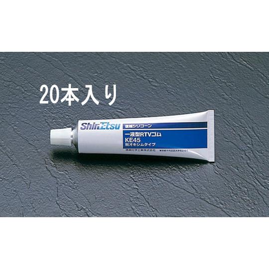 100g シリコーンシーラント ホワイト/20本 エスコ EA930M-1B (78-0783-58)_1
