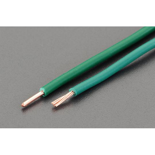 エスコ（ESCO） 1.25mm2x 10m IVアースコード 撚線 EA940AS-12 (78-0794-59) : A1ショップ 土日 ...