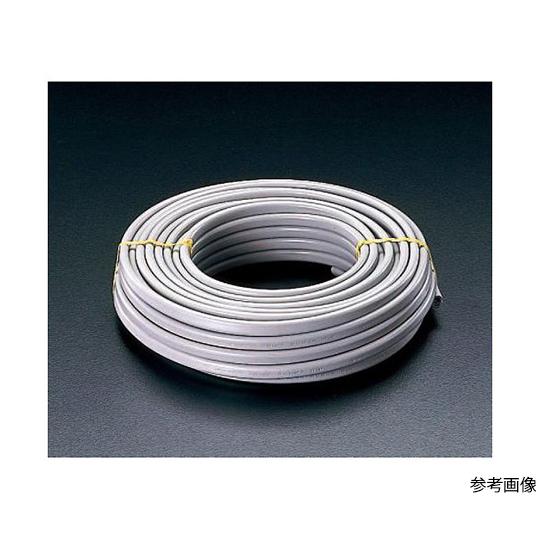 2.6mmx2心/600V32A ＶＡケーブル 50m/グレー エスコ EA940AV-23 (78-0795-67)