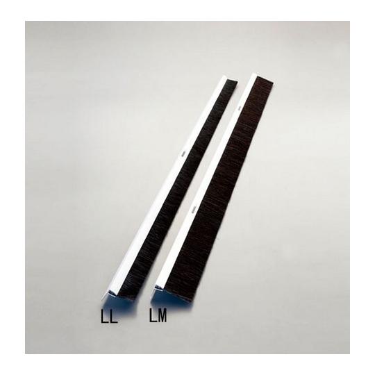 30mmx1.0m シールブラシ PP/黒 エスコ EA979LL-100A (78-0996-13)