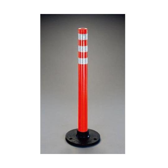 φ80x900mm ガードポール オレンジ エスコ EA983FT-20 (78-1019-46)