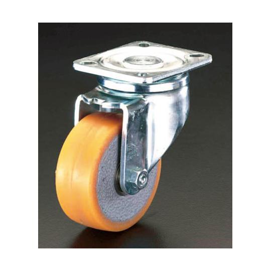 200mm キャスター 自在金具 エスコ EA986KG-200 (78-1037-62)