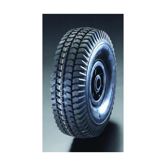 300x100mm 車輪 空気入・PPリム・ローラーベアリング エスコ EA986MV-12 (78-1040-49)