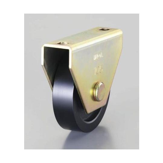 エスコ 戸車 平型・重量用 150mm/2000kg EA986VG-150 (78-1046-87)