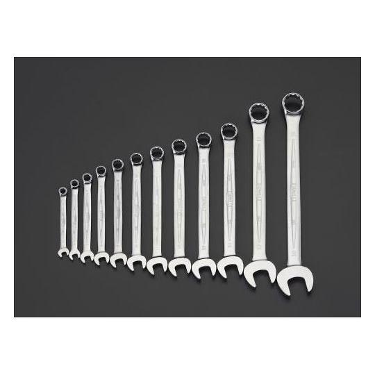 12本組/5.5-19mm 片目片口スパナ エスコ EA614H-120A (78-1114-82)