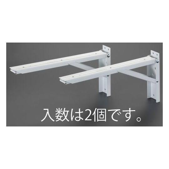 595x258mm 折畳み棚受/大型 2個 エスコ EA951EG-42 (78-1159-23)