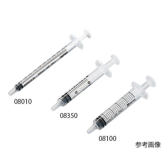 ニプロ シリンジ 針なし 2.5mL ルアーチップ 中口 100本入 8100 医療機器認証取得済 (8-2430-23)｜a1-shop