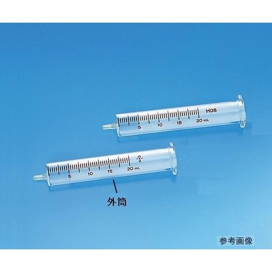 TOP 硝子注射筒 ルアー・ガラス先 外筒 5mL 1箱 10本入 トップ 207