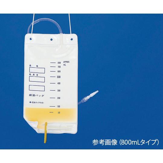 住友ベークライト 排液バッグ 500mL φ3.8×880mm MD-43052 医療機器認証取得済 (8-2923-01)