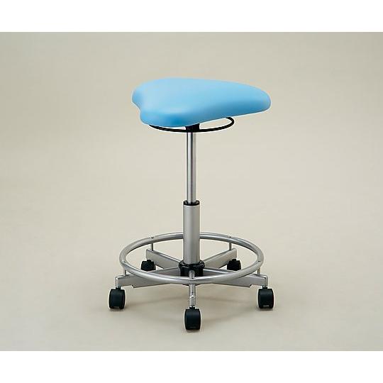 アズワン ナビチェアーIII 三角座面 ＮＶＣIII−ＳＲＢＬ ブルー 脚部リング付き NVCIII-SRBL (8-5887-05)