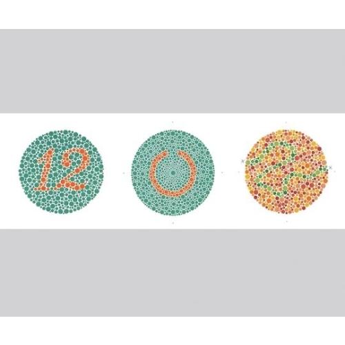アズワン（asone） 色覚検査表 石原色覚検査表II 国際版38表 1205A