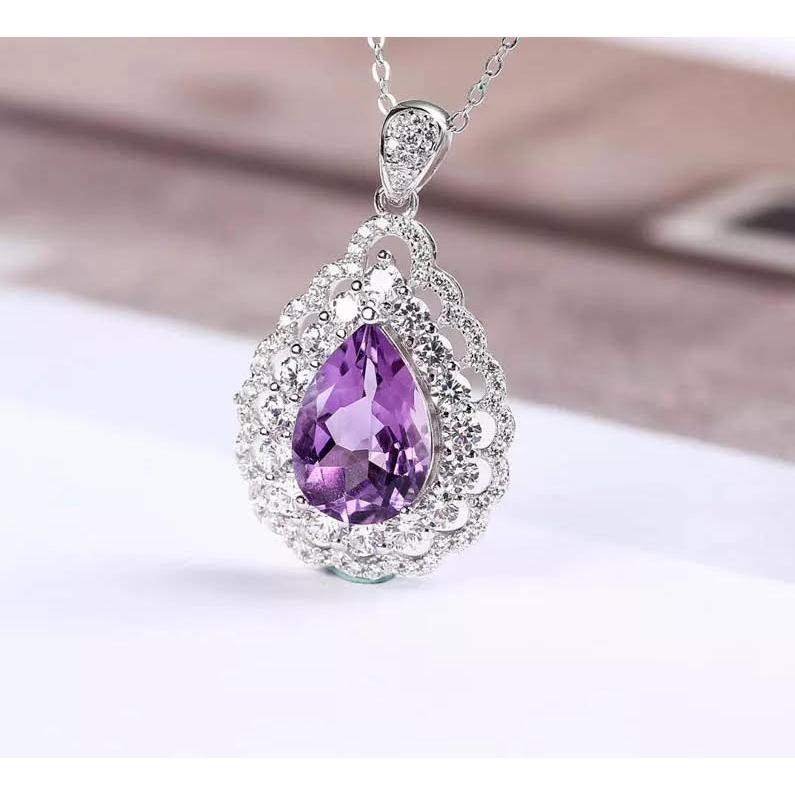 ネックレス シルバー925 天然アメジスト : A-Store - 通販 - Yahoo 