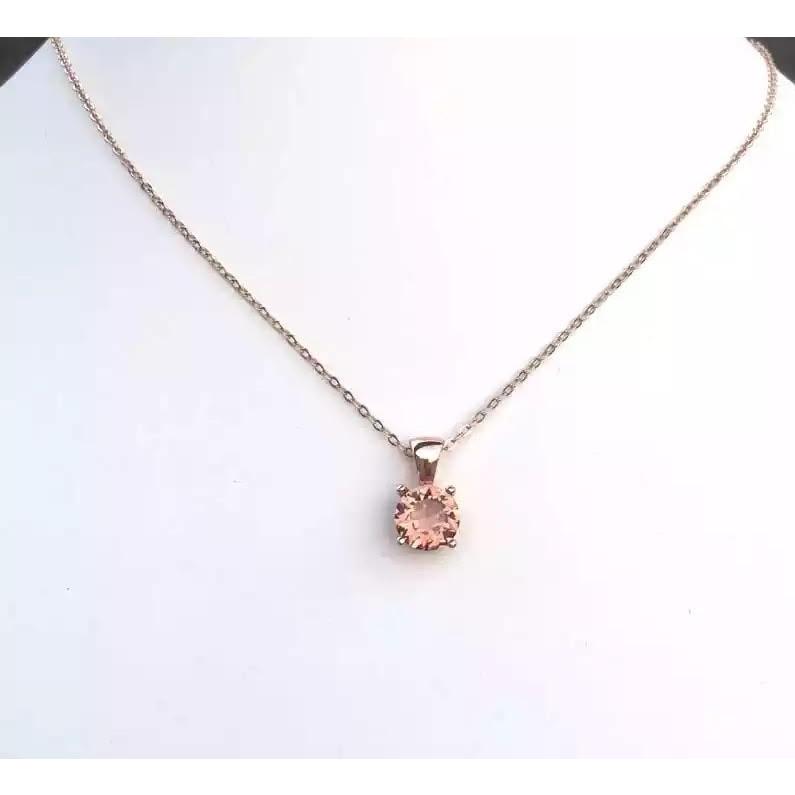 送料 無料】ネックレス ピンクゴールドカラー silver925 ダイアスポア  