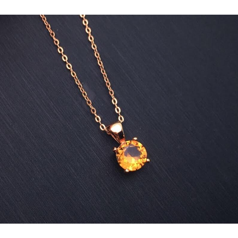 送料 無料】ネックレス ピンクゴールドカラー silver925 ダイアスポア  