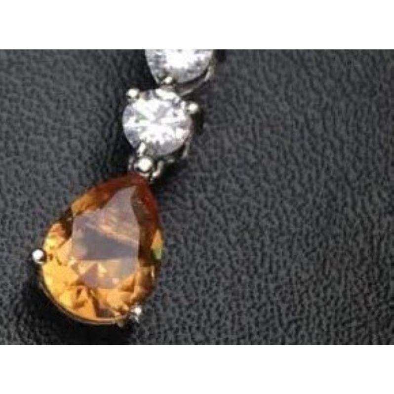 ネックレス シルバー925 ズルタナイト キュービックジルコア 3連 : A 