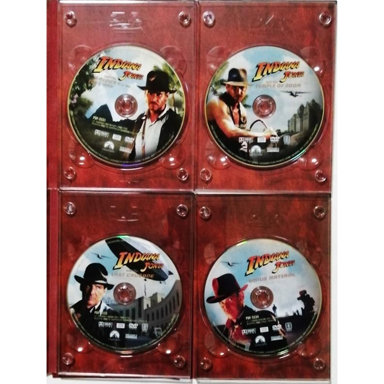 中古DVD4枚組 『 アドベンチャーズ・オブ・インディ・ジョーンズ