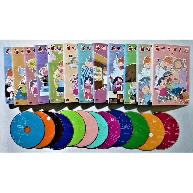 レンタル落ちDVD 『 毎日かあさん 全36枚 』ジャケットとディスクのみ