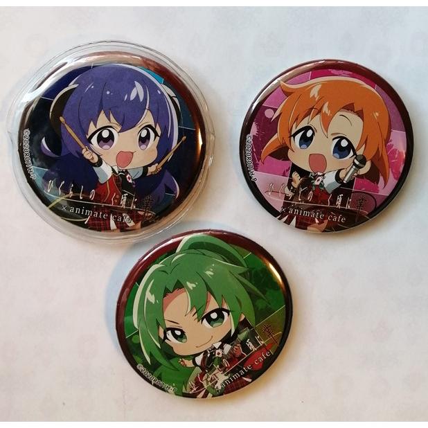 ひぐらしのなく頃に 缶バッジ 喫茶 カフェ ウェイトレス まとめ