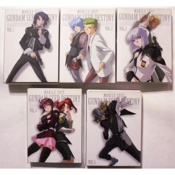 中古DVD未完セット『 機動戦士ガンダムSEED DESTINY1巻から5巻 』/初回