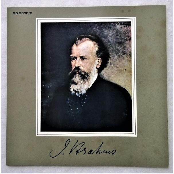 中古LPレコード 『 カラヤン ブラームス/交響曲全集 』BOX入り4枚組