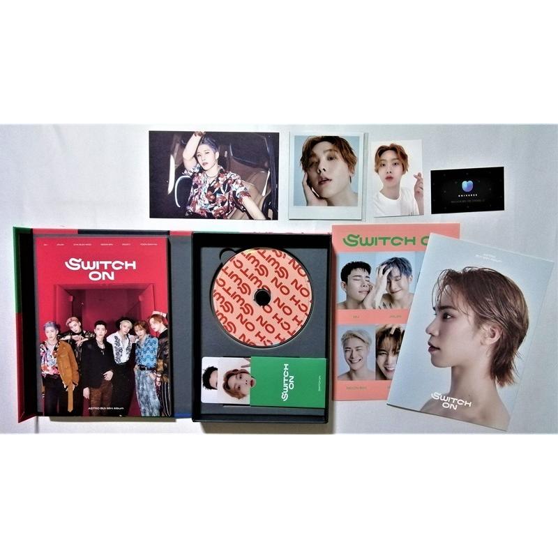中古CD ASTRO『 SWITCH ON：8th Mini Album (ON ver.) と (OFF