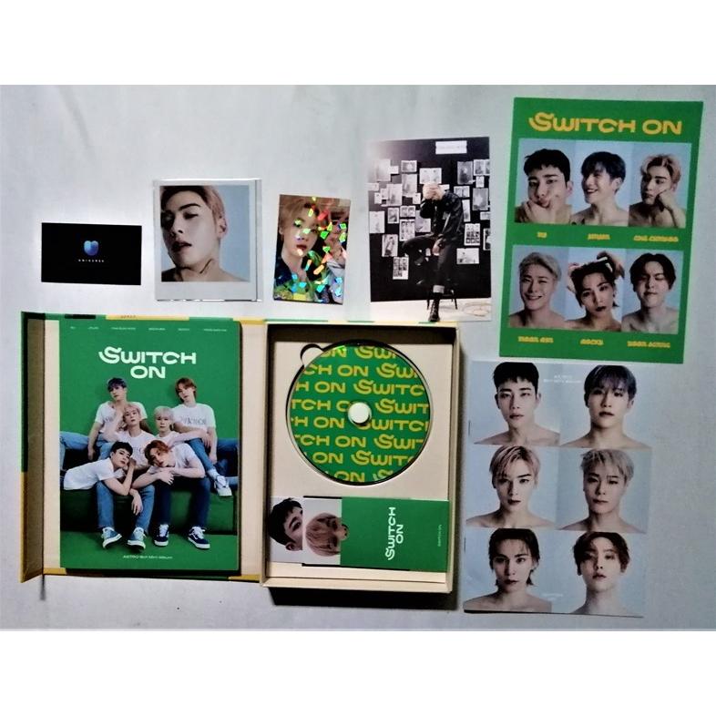 中古CD ASTRO『 SWITCH ON：8th Mini Album (ON ver.) と (OFF