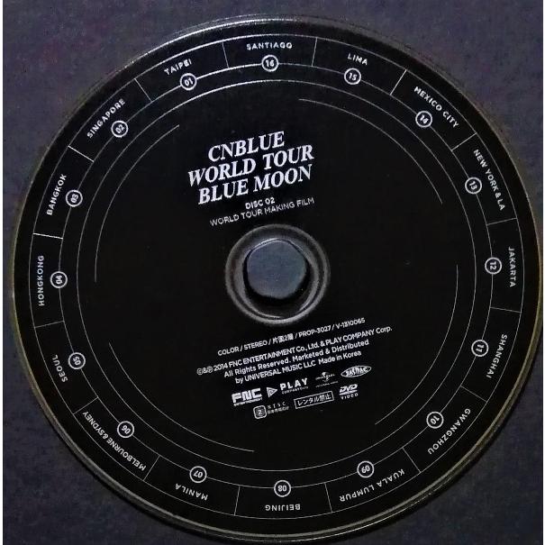 中古2DVD+PHOTOBOOK CNBLUE 『 WORLD TOUR BLUE MOON 』BOX 入 / 付属品は画像が全てです ...