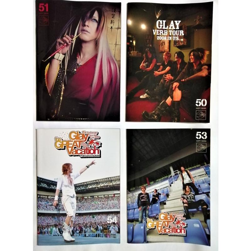 中古本    　 GLAY ファンクラブ会報 『 HAPPY SWING 』 不揃い27冊｜a1book｜05