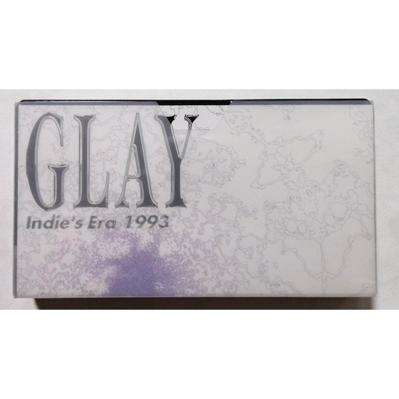 未開封[VHS] GLAY『 INDIE'S ERA 1993 VOL.2 Live at 鹿鳴館&Monster