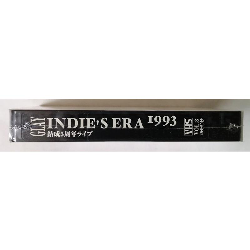 GLAY Indie's Era 1990〜1993 DVDwith2013CD 未開封[VHS] GLAY『 INDIE'S ERA 1993 VOL.1 「魔女狩り」ライブ