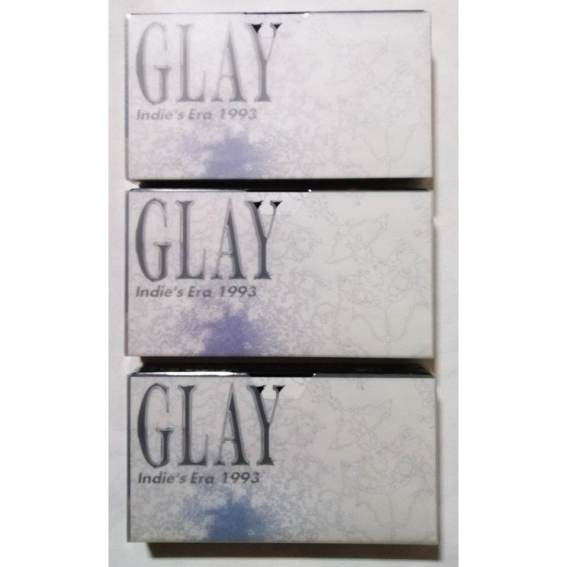 未開封[VHS]3本セット GLAY『 INDIE
