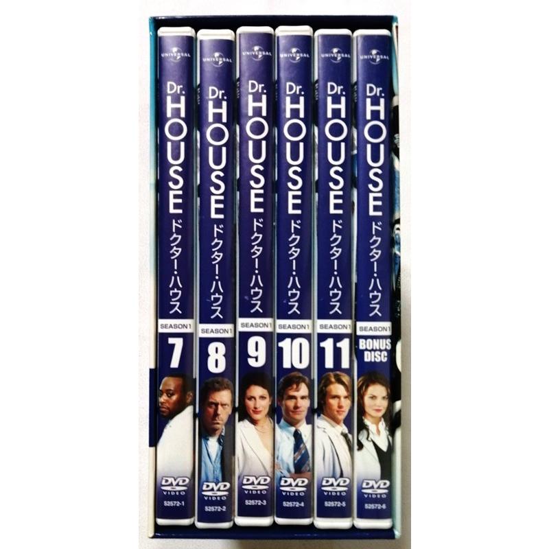 中古 DVD全6巻 「 Dr.HOUSE シーズン1 DVD-BOX2 第13話〜22話＋