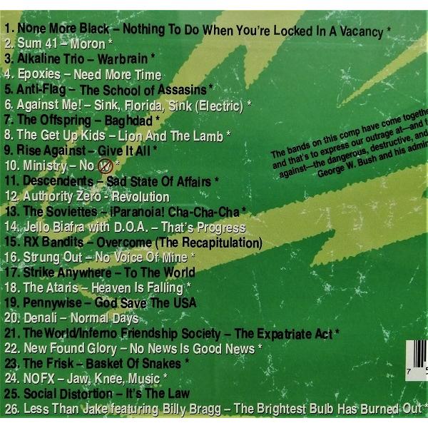 中古CD+DVD 『 ROCK AGAINST BUSH VOL.1 』品番：FAT675-2 / 輸入盤