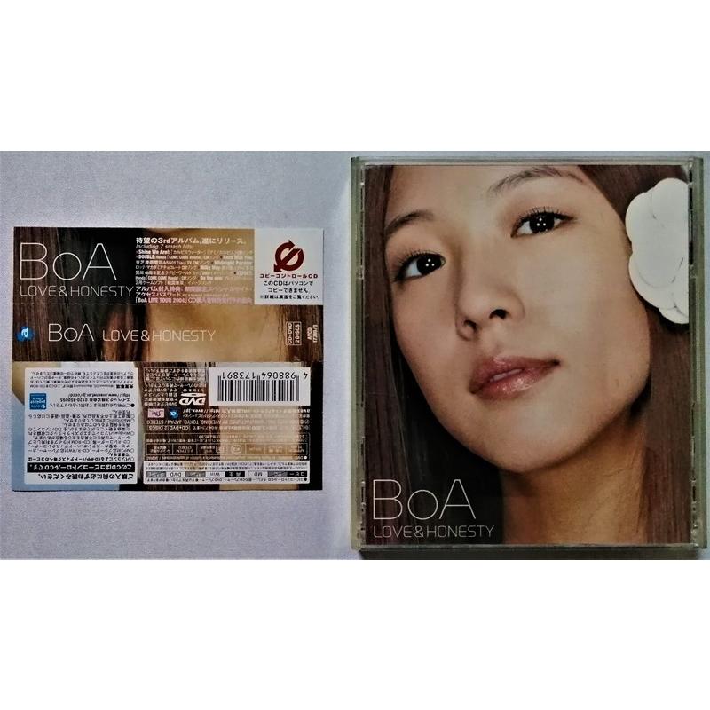 中古CD+DVD BoA『 LOVE & HONESTY 』 型番：AVCD-17389/B : エーワン